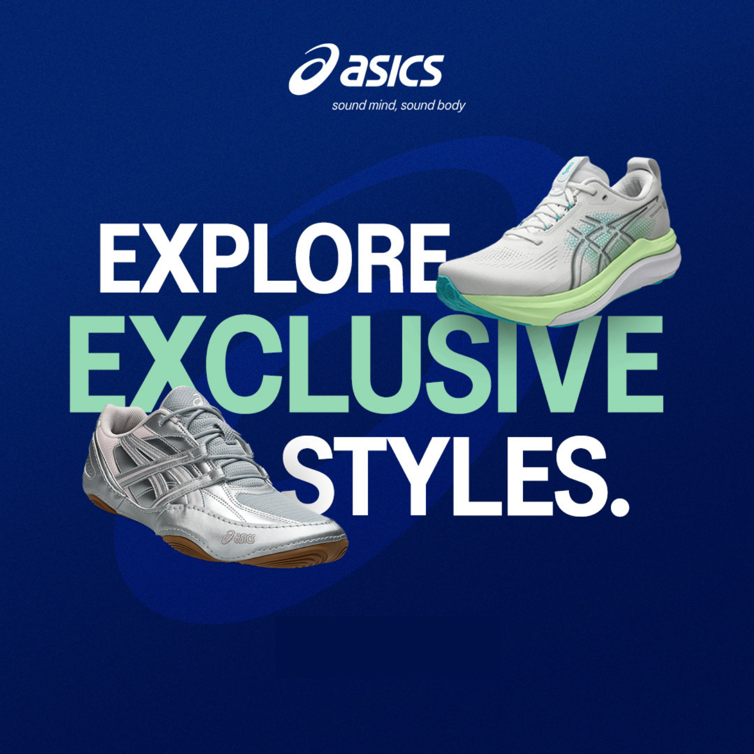 ASICS D2C Hero Image